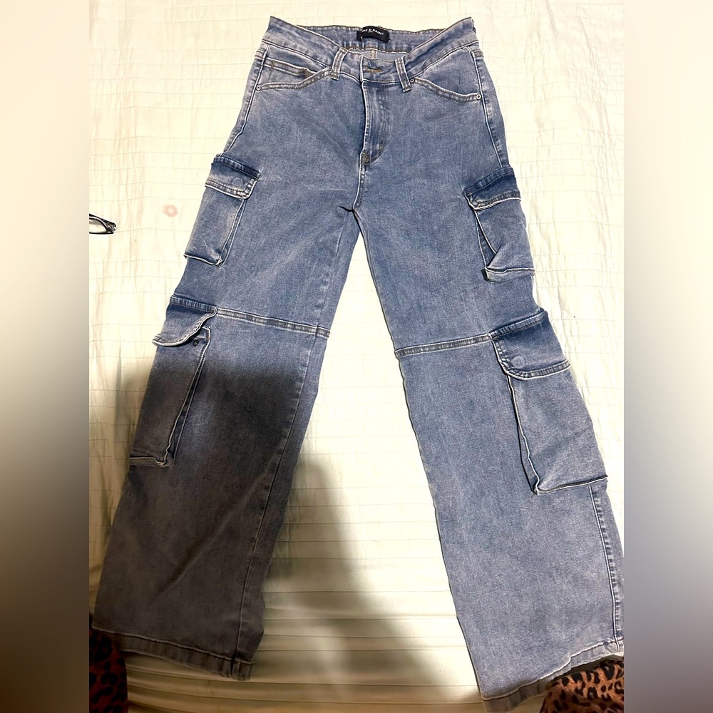 Y2K style - cargo super stretch jeans